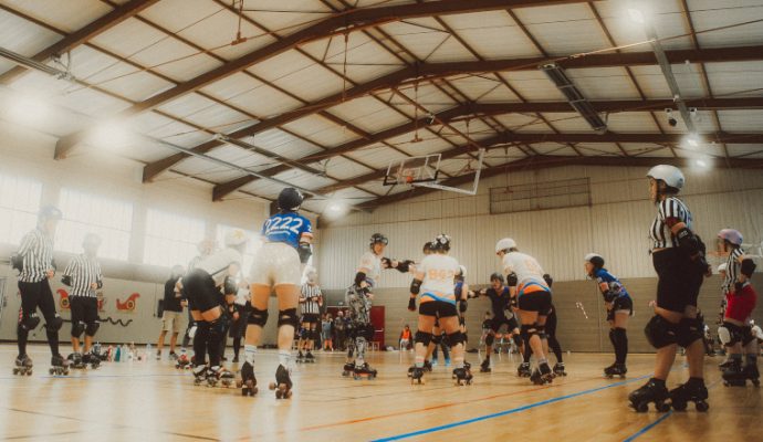 À Angers, le « Jingle Beigne » met le roller derby en lumière le 7 décembre