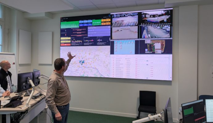 Territoire intelligent, police municipale et centre de supervision urbain réunis sur un même site