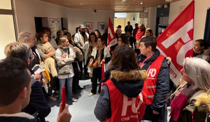 La grève a débuté aux urgences du CHU d&rsquo;Angers