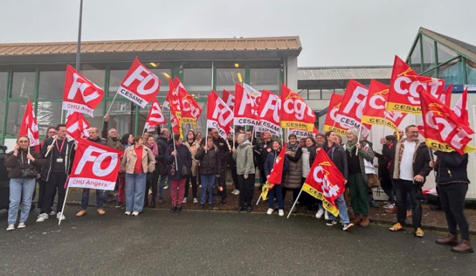 Les blanchisseries du CHU d&rsquo;Angers et du Cesame touchées par une grève