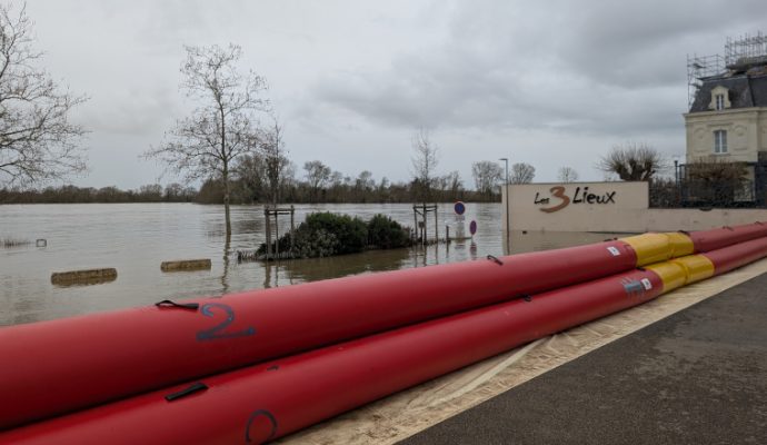 Inondations : le pont du Louet et plusieurs axes rouvrent à la circulation en Maine-et-Loire