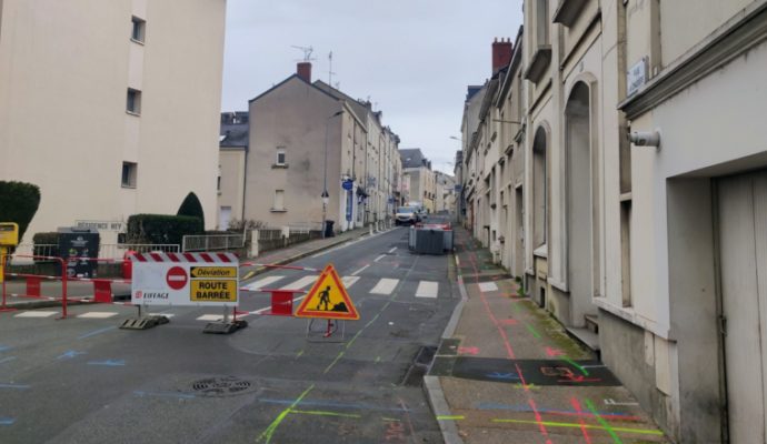 La rue de la Chalouère en travaux pendant plusieurs mois