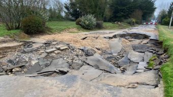 Inondations : deux millions d&rsquo;euros de travaux pour remettre en état les routes départementales