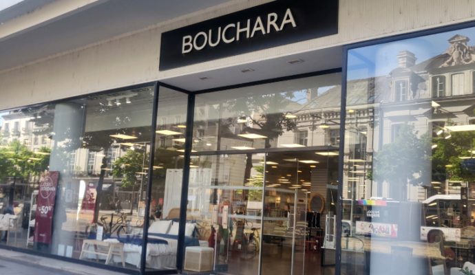 L&rsquo;enseigne Bouchara située boulevard Foch va fermer ses portes