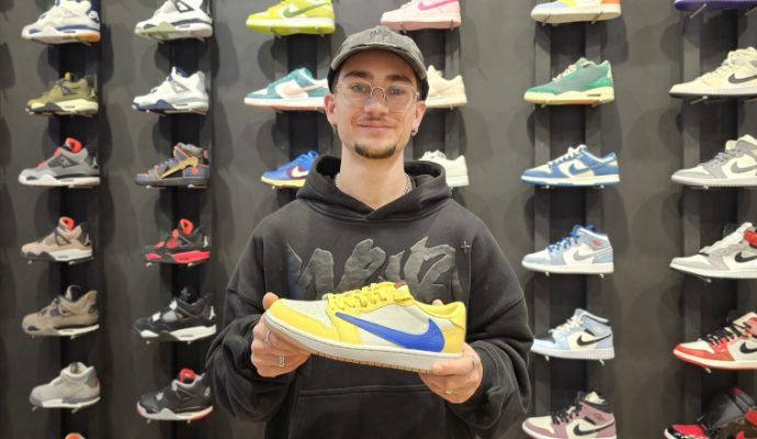 Une franchise de sneakers atypiques s&rsquo;est installée rue Saint-Aubin à Angers