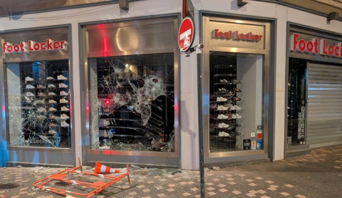 Dégradations et tensions dans le centre-ville d&rsquo;Angers après la finale de Ligue des champions