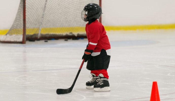 Des séances découverte de hockey sur glace proposées aux plus jeunes à Angers