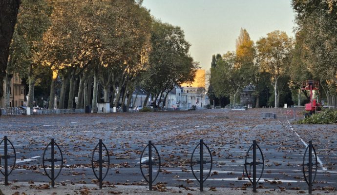 La place La Rochefoucauld ferme à partir du lundi 31 août